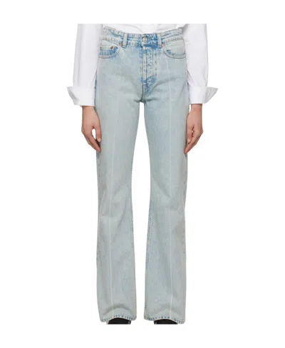 Our Legacy Boot Cut Jeans Pants In Gray