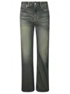 Our Legacy Boot Cut Jeasn In Green
