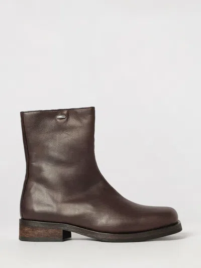 Our Legacy Boot Men Color Brown In Burgundy