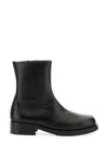 Our Legacy Camion Boot Boots In Black Leather In Black