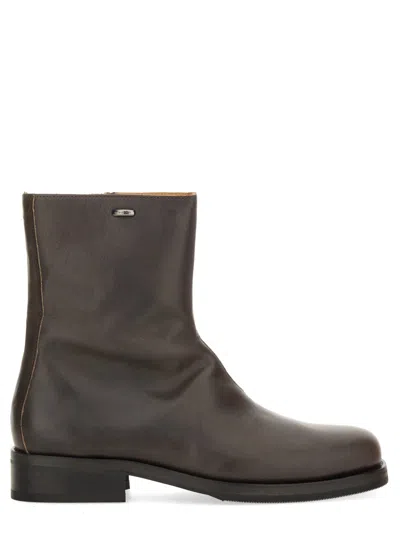 Our Legacy Tod's Leather Loafers In Gold