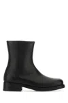 Our Legacy Camion Boot Boots In Black Leather In Black