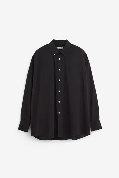 Our Legacy Borrowed Bd Shirt In Black