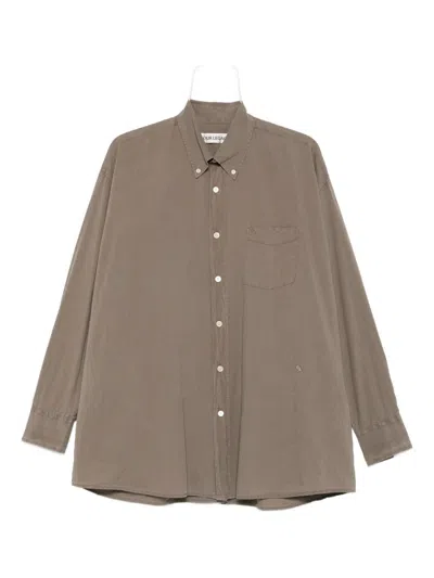 Our Legacy Borrowed Bd Shirt Clothing In Brown