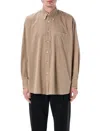 Our Legacy Casual Shirt With Buttoned Front Pocket In Pink