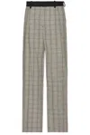 Our Legacy Gray Borrowed Chino Trousers In Bard Of Wales Rustic Weave