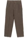 Our Legacy Brown Borrowed Chino Trousers In Braun