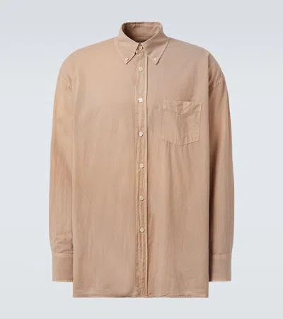 OUR LEGACY BORROWED COTTON VOILE SHIRT