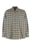 Our Legacy Borrowed Flannel Checked Shirt In Multi