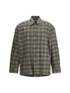 Our Legacy Borrowed Checked Button-down Shirt