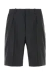 Our Legacy Bermuda Wool Shorts Back Pockets