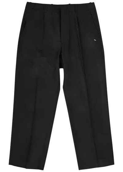 Our Legacy Borrowed Wool Trousers In Black