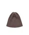 Our Legacy Boston Beanie In Brown