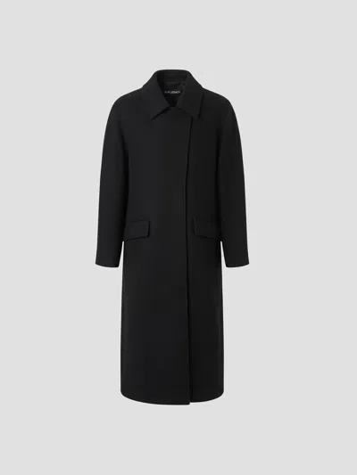 Our Legacy Boulevard Virgin Wool Stamped Jacket In Black