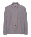 Our Legacy Box Checked Shirt In Gray