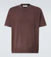 Our Legacy Box Cotton Jersey T-shirt In Brown