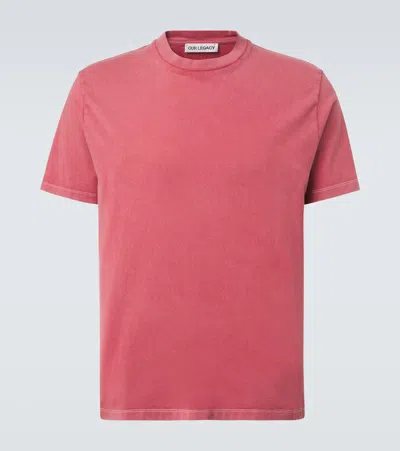 Our Legacy Box Cotton-jersey T-shirt In Animal Print