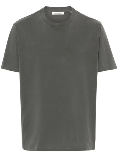 Our Legacy Box Fit T-shirt In Gray