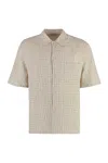 OUR LEGACY BOX LINEN-COTTON BLEND SHIRT