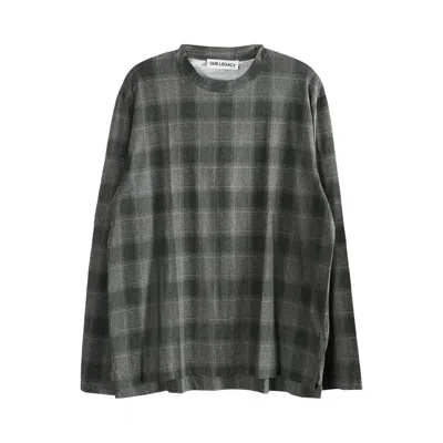 Pre-owned Our Legacy Box Long-sleeve Shirt 'oakland Check' | Multi-color | Men's Size 50