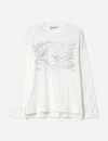 Our Legacy Graphic Motif T-shirt In White