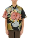 Our Legacy Box Shirt Short Sleeve Solar Power Print In Multicolour