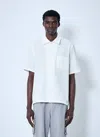 Our Legacy White Box Shortsleeve Shirt In White