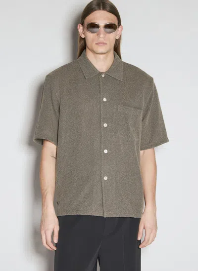 Our Legacy Box Short-sleeve Shirt In Metallic