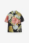 Our Legacy Box Shirt Short Sleeve Solar Power Print In Multicolor