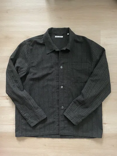 Pre-owned Our Legacy Box Striped Overshirt In Multi