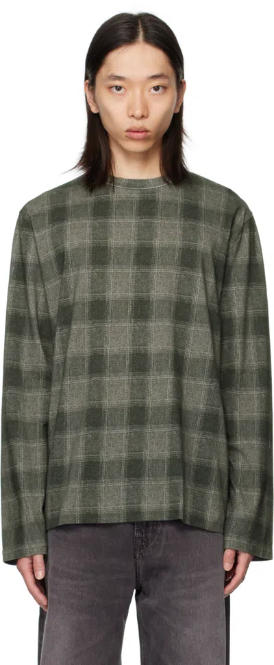 Our Legacy Gray Box Longsleeve T-shirt In Multi