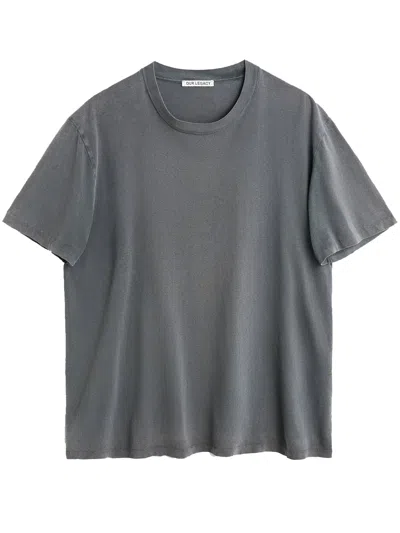 Our Legacy Box T-shirt In Gray