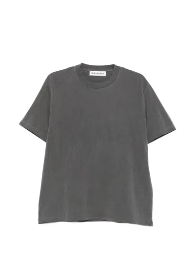 Our Legacy Box T Shirt In Gray