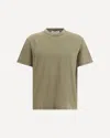 Our Legacy Boxy Crew Neck T-shirt In Jersey In Metallic