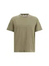 Our Legacy Boxy Crew Neck T-shirt In Jersey In Metallic