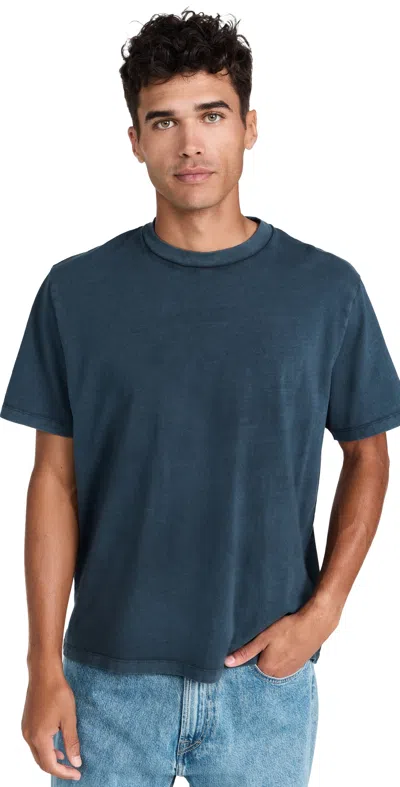 OUR LEGACY｜ (BOX T-SHIRT Worn Blue Legacy Jersey (M4246 OUR LEGACY BOX T-SHIRT WORN BLUE LEGACY JERSEY | TODAY CLOTHING