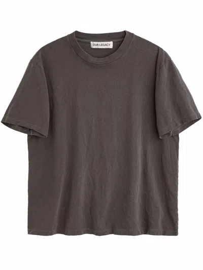 Our Legacy Box T-shirt In Brown