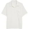 Our Legacy Textured-finish Short-sleeved Box Shirt In White Boucle