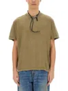 Our Legacy Boxy-fit T-shirt In Muted Olive With Vintage Finish In Green