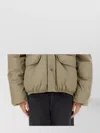 Our Legacy Breath Padded Jacket High Collar In Neutral