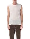 Our Legacy Lightweight Sleeveless Crew Neck T-shirt In White