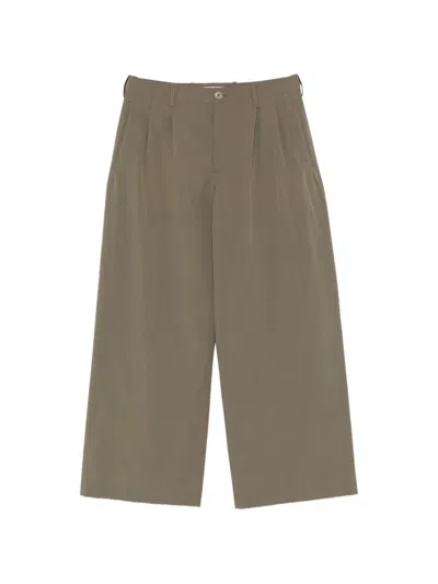 Our Legacy Bridge Belt-loops Trousers In Green