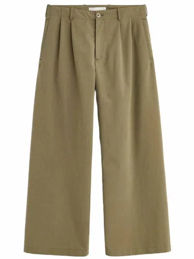 Our Legacy Bridge Chino Pants In Green