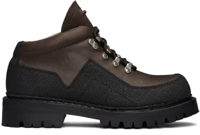 Our Legacy Brown & Black Quest Boots