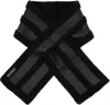 Our Legacy Rectangular Wool Scarf In Black