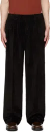 Our Legacy Borrowed Corduroy Chino Pants In Black