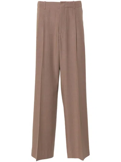Our Legacy Borrowed Tailored Trousers In Braun