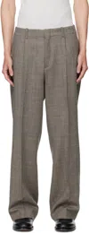 Our Legacy Brown Borrowed Trousers In Brown