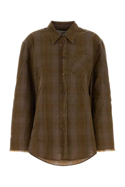 Our Legacy Brown Cotton Daisy Shirt