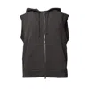 Our Legacy Brown Cotton Hooded Motor Vest In Brown